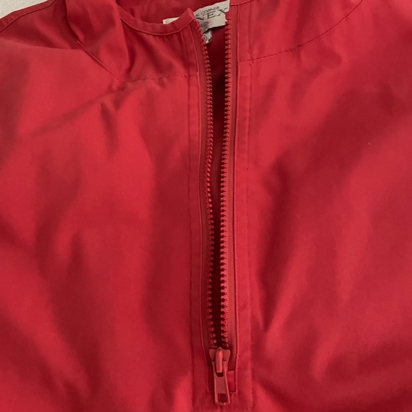 Red Rain Jacket With Hood Plus 3X - Picture 4 of 8